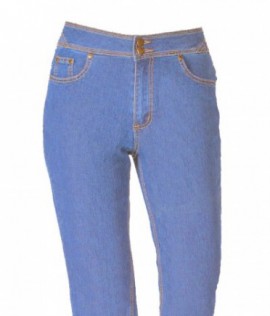The ‘Jess’ Jean Straight Leg in Classic Long Rain Denim Summer Blue on Sale