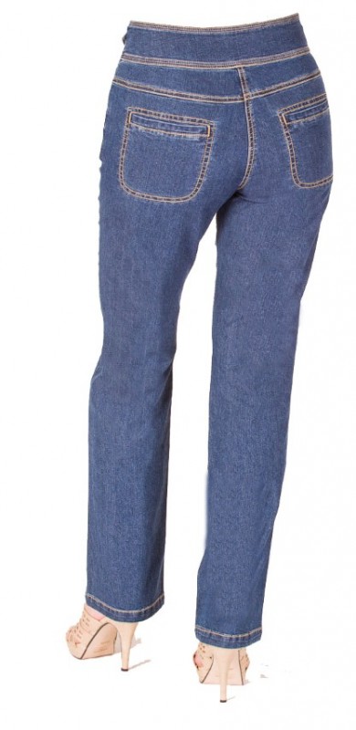 The ‘Judy’ Jean Straight Leg in Silky Summer Light Weight Denim - Tre ...