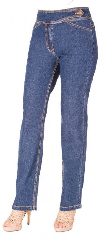 The ‘Judy’ Jean Straight Leg in Silky Summer Light Weight Denim - Tre ...